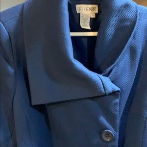 Royal blue JG Hook Jacket